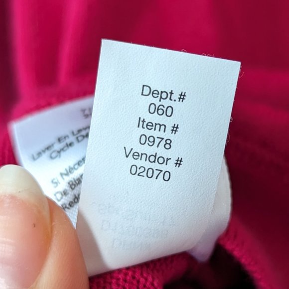 Eddie Bauer Hot Pink Front Button Sweater Size Small - Picture 9 of 11